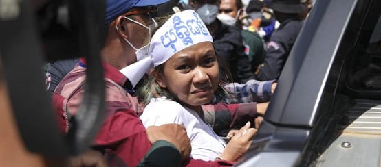 Aktivis Mother Nature Cambodia ditahan