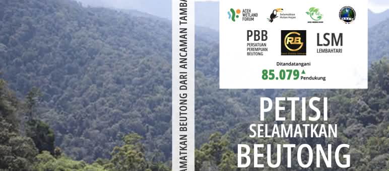Halaman pertama Petisi Beutong