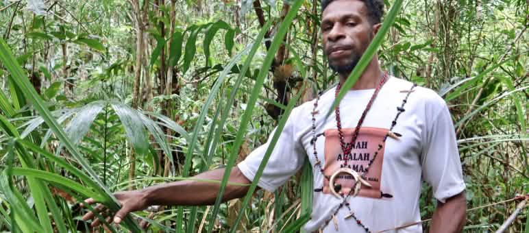 Perjuangan yang dilakukan Hendrikus Woro tidak akan berhenti mengamankan wilayah adatnya Hendrikus Woro, seorang masyarakat adat Awyu