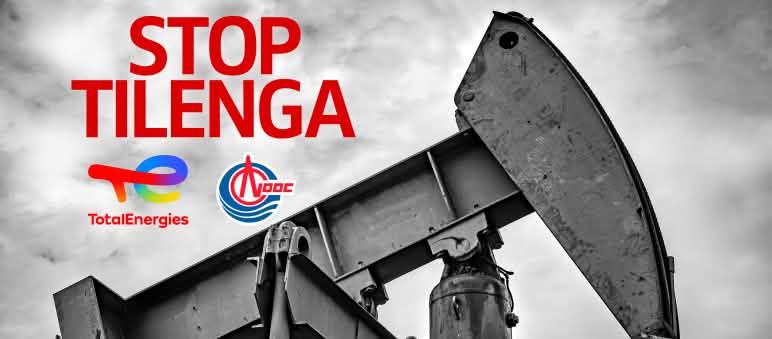 Perusahaan TotalEnergies dari Perancis dan CNOOC dari Cina mengoperasikan proyek minyak di Uganda Hentikan Tilenga di Uganda