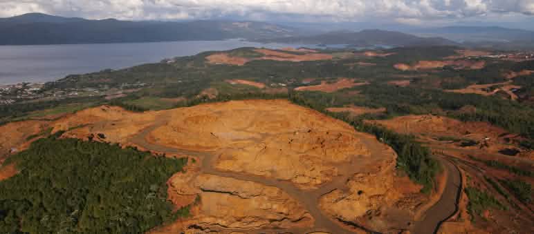 Transisi energi dengan mengorbankan hutan hujan - pertambangan nikel di Sulawesi Pertambangan nikel PT Vale Indonesia