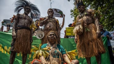 empat masyarakat adat Papua di Jakarta